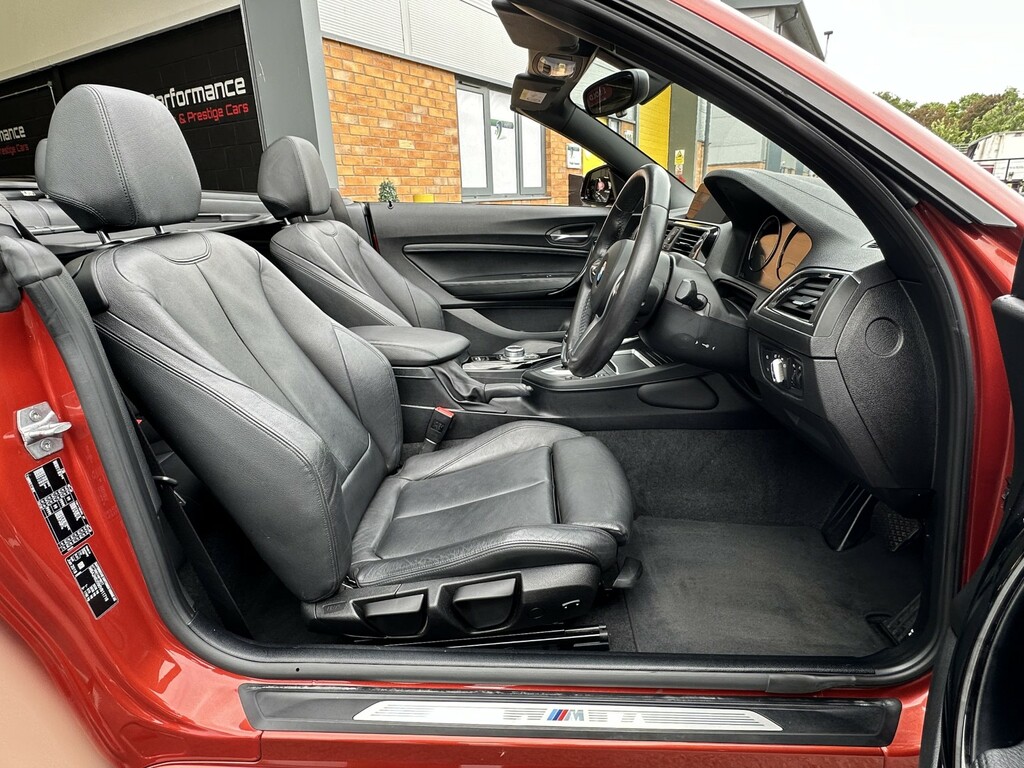 BMW 2 Series Convertible 2.0 218D M Sport Convertible Diese Orange #5