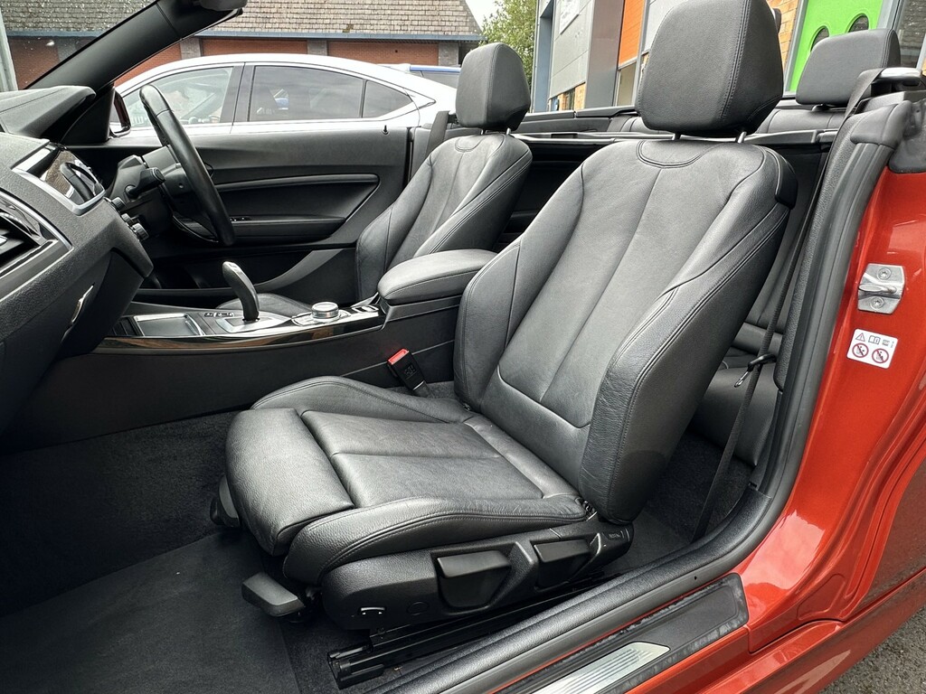 BMW 2 Series Convertible 2.0 218D M Sport Convertible Diese Orange #6