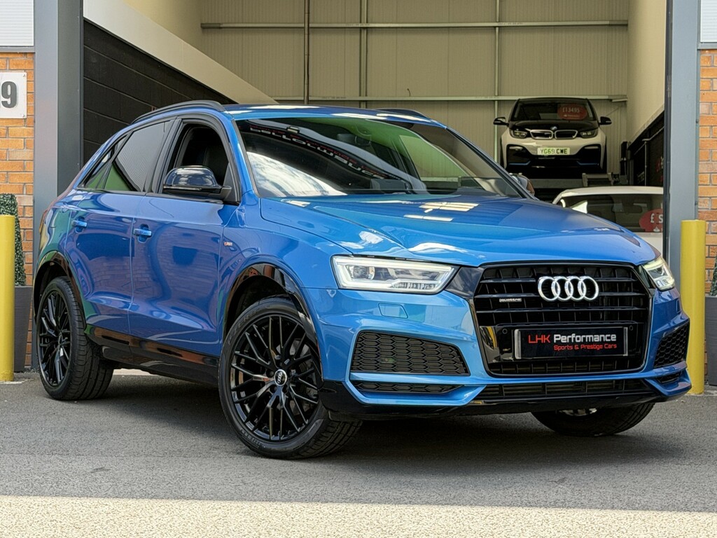 Audi Q3 Suv 2.0 Tfsi Black Edition Suv S Tronic Blue