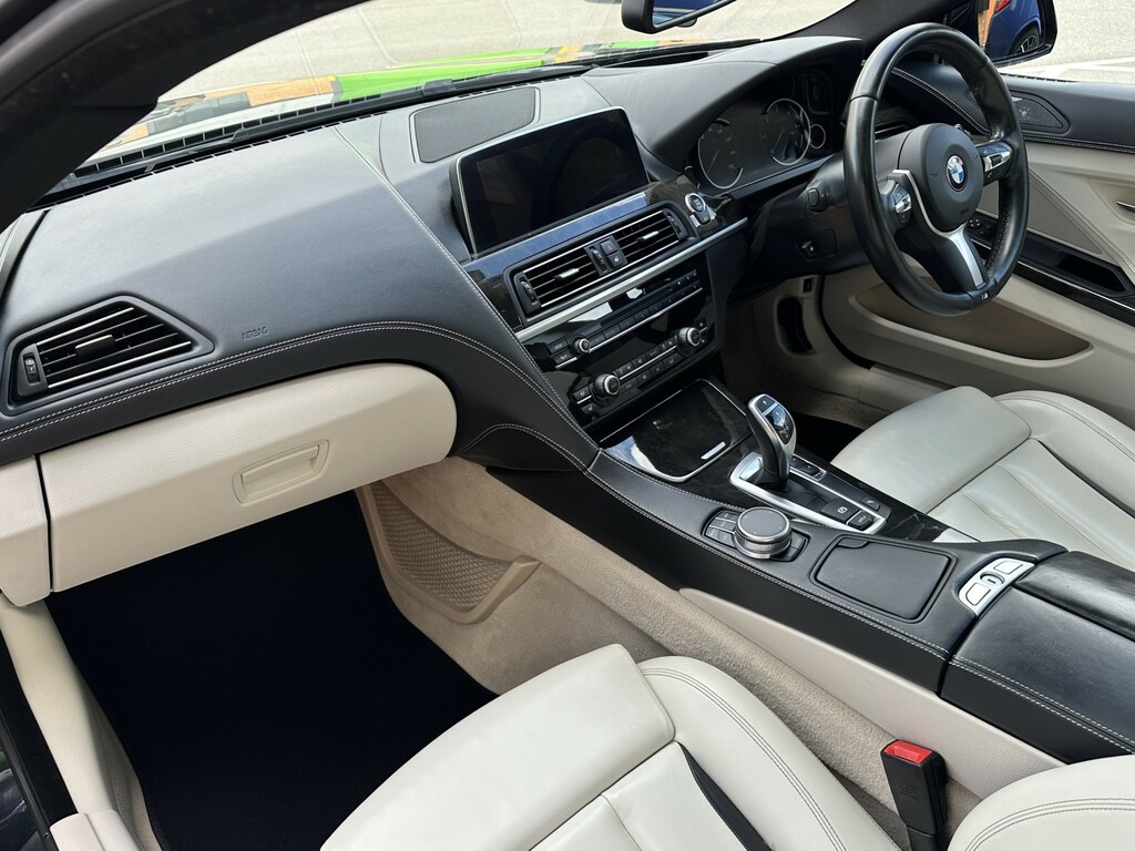 BMW 6 Series Gran Coupe 3.0 640D M Sport Coupe Euro 6 Ss Black #4