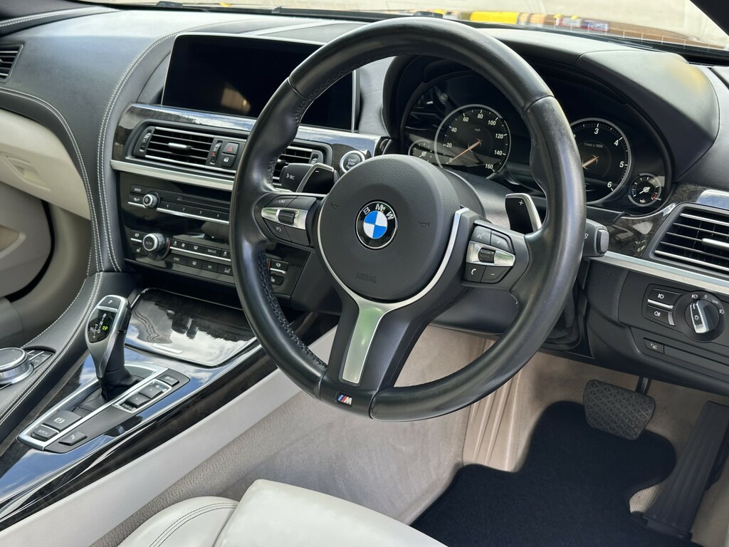 BMW 6 Series Gran Coupe 3.0 640D M Sport Coupe Euro 6 Ss Black #3