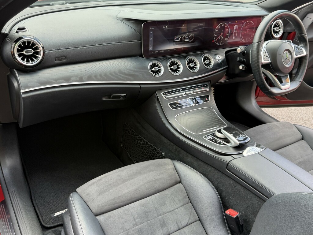 Mercedes-Benz E Class 3.0 E350d V6 Amg Line Premium Plus Cabriolet Red #4