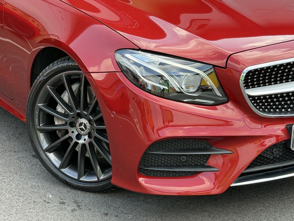 Mercedes-Benz E Class 3.0 E350d V6 Amg Line Premium Plus Cabriolet Red #2