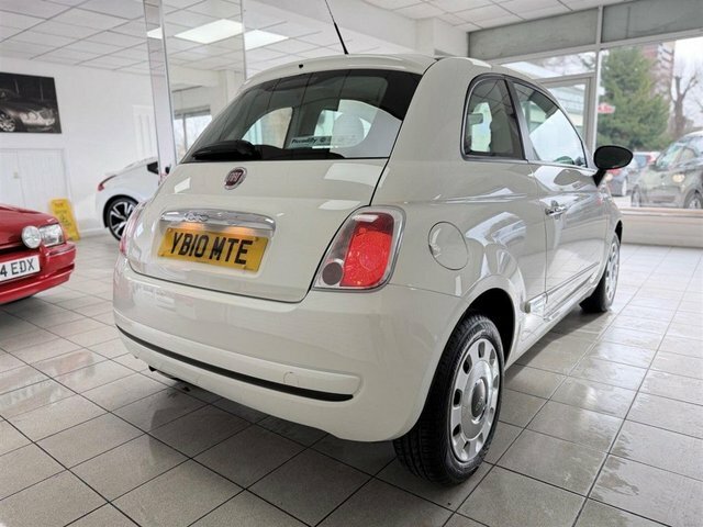Fiat 500 Pop Hatchback White #4