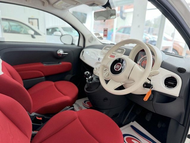 Fiat 500 Pop Hatchback White #2