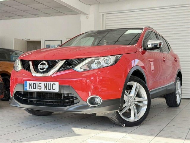 Nissan Qashqai Dci Tekna Suv Red