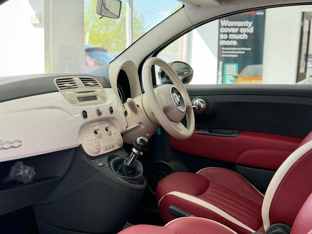 Fiat 500 8V Cult Hatchback SD15WWO White #6