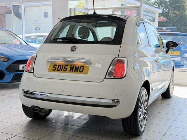 Fiat 500 8V Cult Hatchback SD15WWO White #4