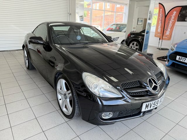Mercedes-Benz SLK Slk200k Convertible Black #4