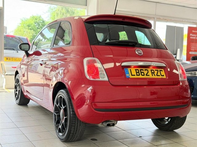 Fiat 500 Street Hatchback Red #6
