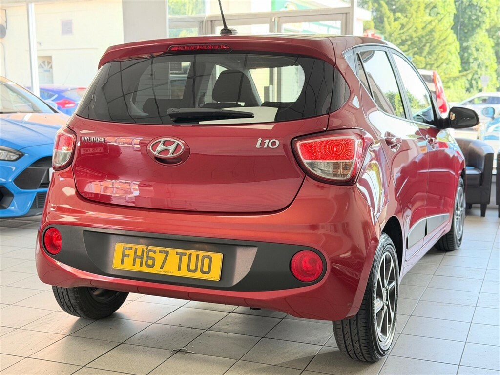 Hyundai I10 1.2 Premium Euro 6 Red #3