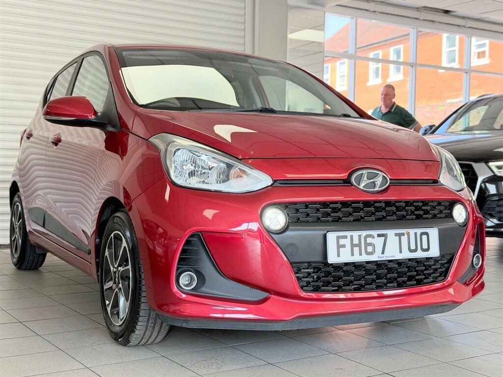 Hyundai I10 1.2 Premium Euro 6 Red #4