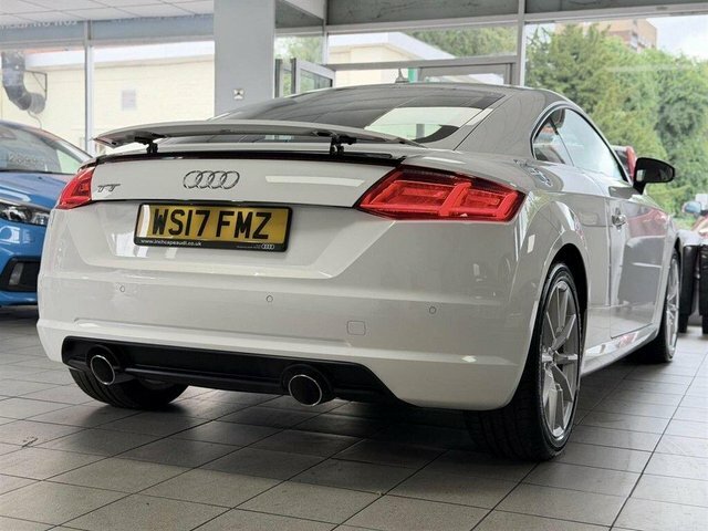 Audi TT Tfsi Sport Coupe White #4