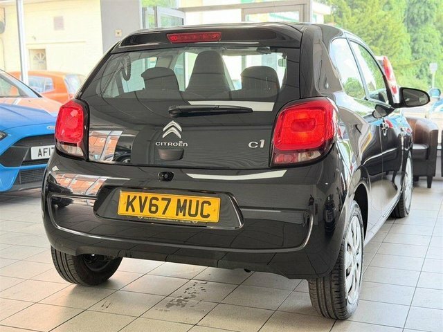 Citroen C1 Vti Feel Hatchback Black #4