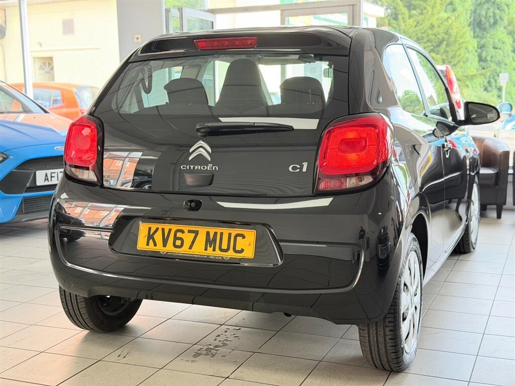 Citroen C1 Vti Feel Hatchback Black #4