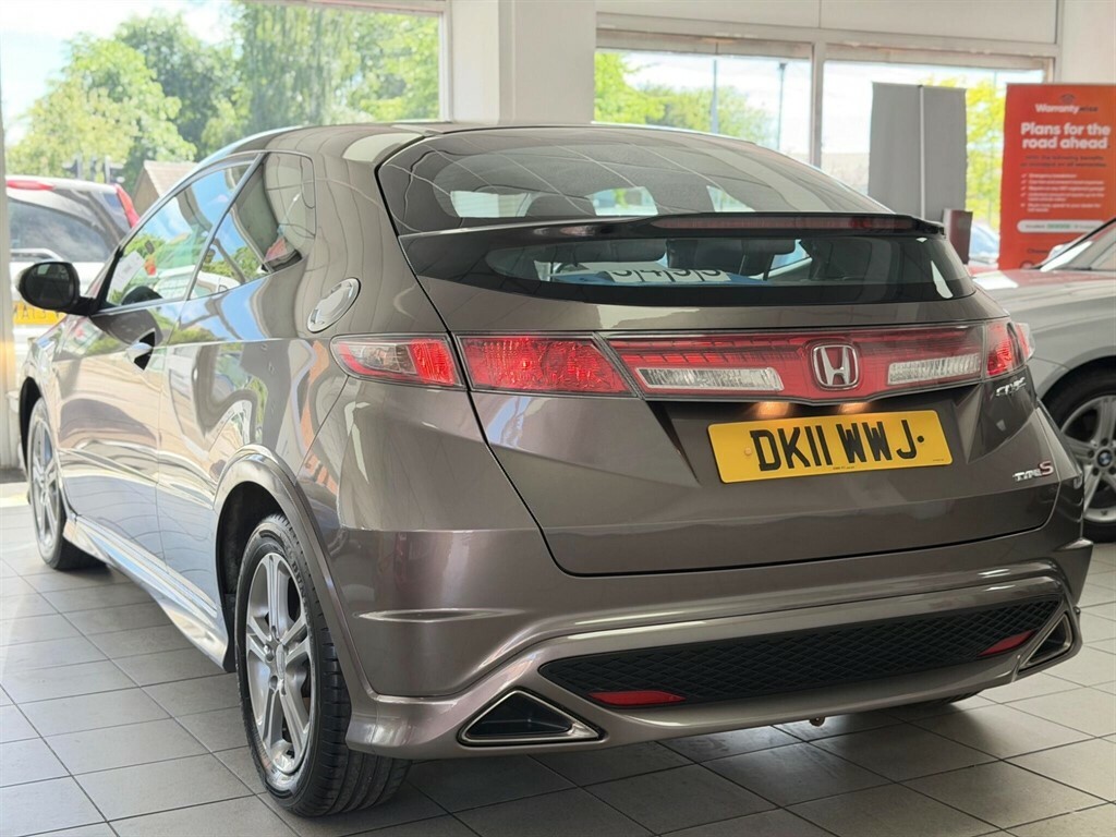 Honda Civic I-vtec Type S Hatchback Silver #6
