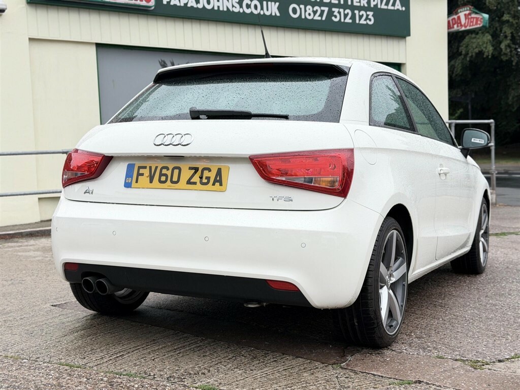 Audi A1 1.4 Tfsi Sport S Tronic Euro 5 Ss FV60ZGA White #3