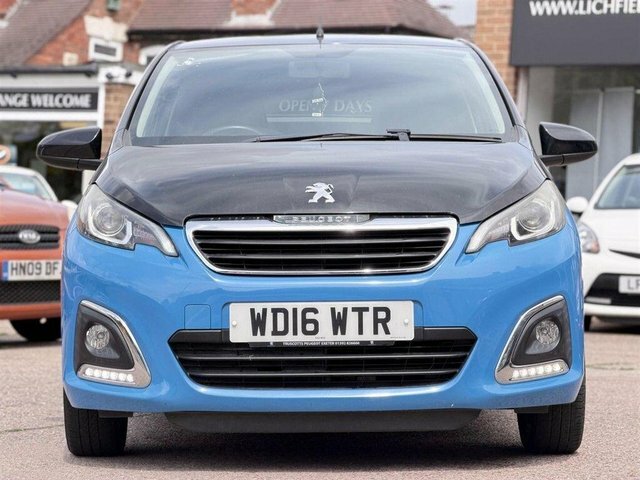 Peugeot 108 Puretech Allure Hatchback WD16WTR Blue #4
