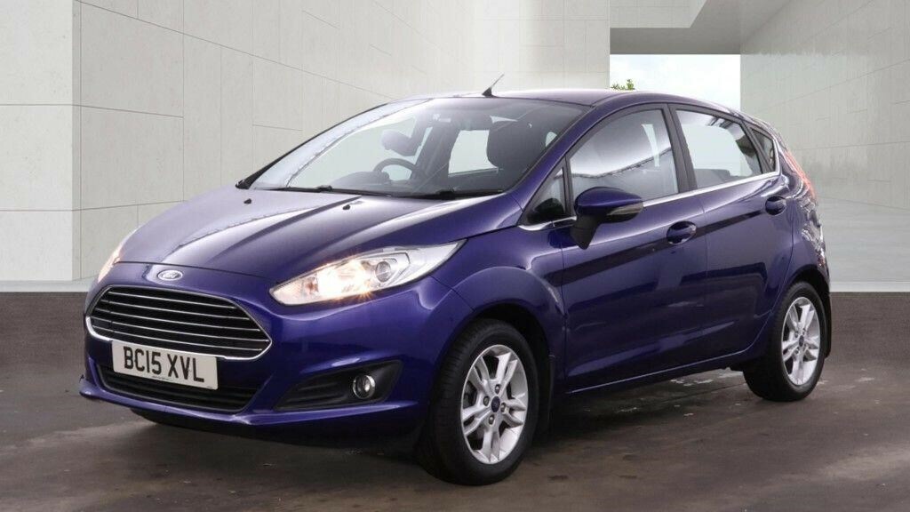 Ford Fiesta 1.25 Zetec Euro 6 Blue