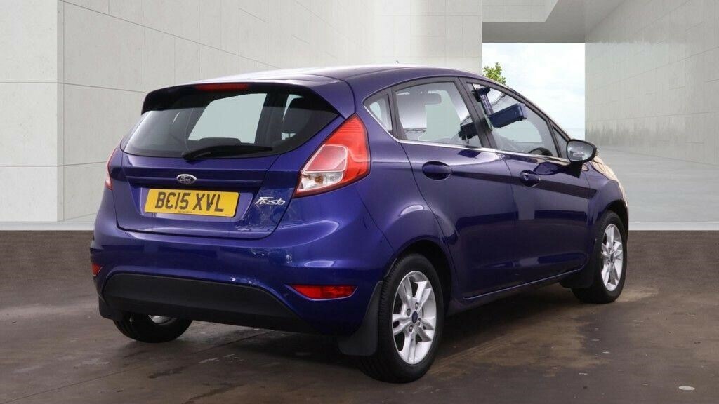 Ford Fiesta 1.25 Zetec Euro 6 BC15XVL Blue #4