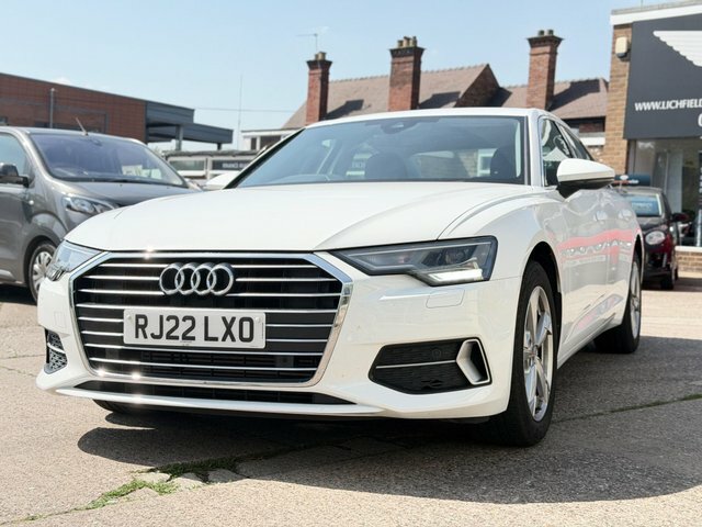 Audi A6 Saloon Tfsi 40 Sport S White #5