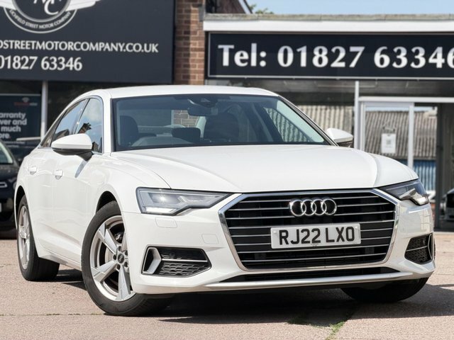 Audi A6 Saloon Tfsi 40 Sport S White #6