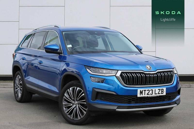 Skoda Kodiaq 1.5 Tsi Se L Executive Dsg 7 Seat - 2023 23 Blue