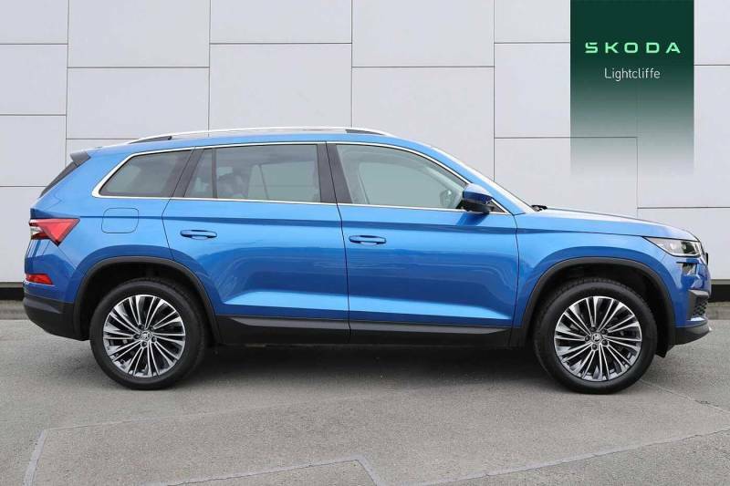 Skoda Kodiaq 1.5 Tsi Se L Executive Dsg 7 Seat - 2023 72 YA72ULH Blue #4