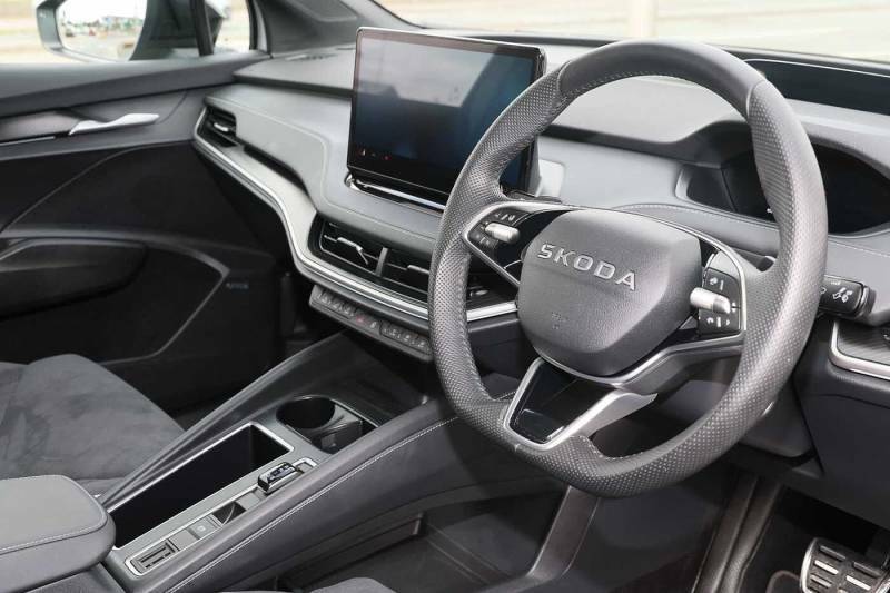 Skoda ENYAQ 210Kw 85 Sportline 82Kwh KR75WYU Grey #6
