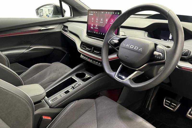 Skoda Elroq 210Kw 85 Sportline 82Kwh White #6
