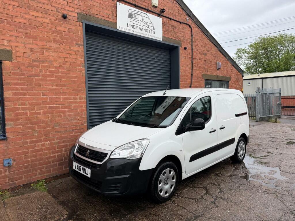 Peugeot Partner 1.6 Bluehdi 651 Professional L1 VA16NNJ White #3