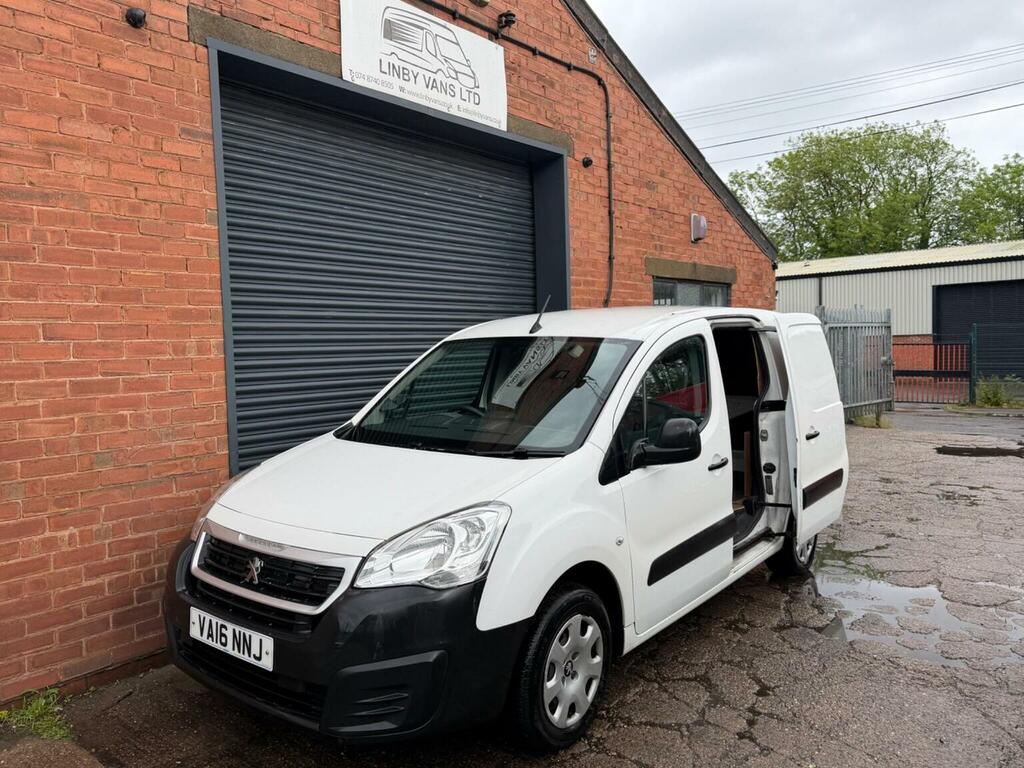Peugeot Partner 1.6 Bluehdi 651 Professional L1 VA16NNJ White #6