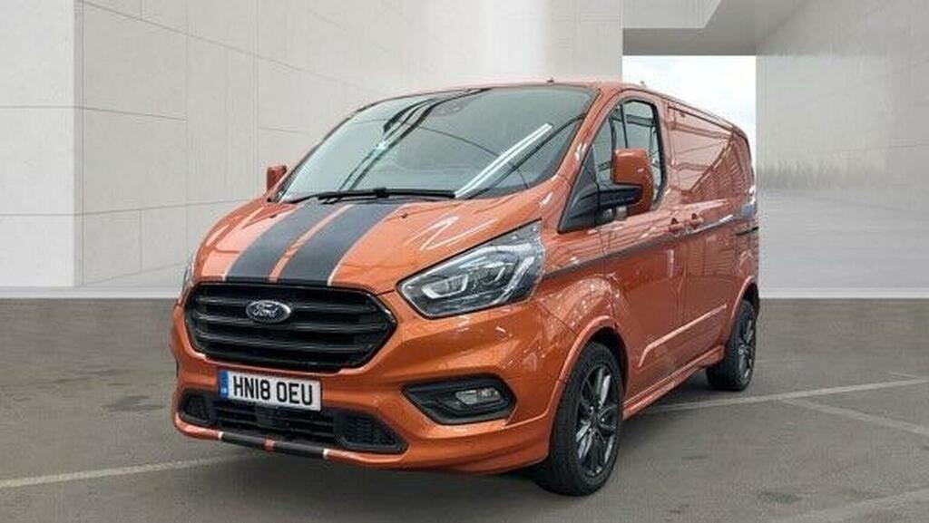 Ford Transit Custom 2.0 290 Ecoblue Sport L1 H1 Euro 6 Orange #2