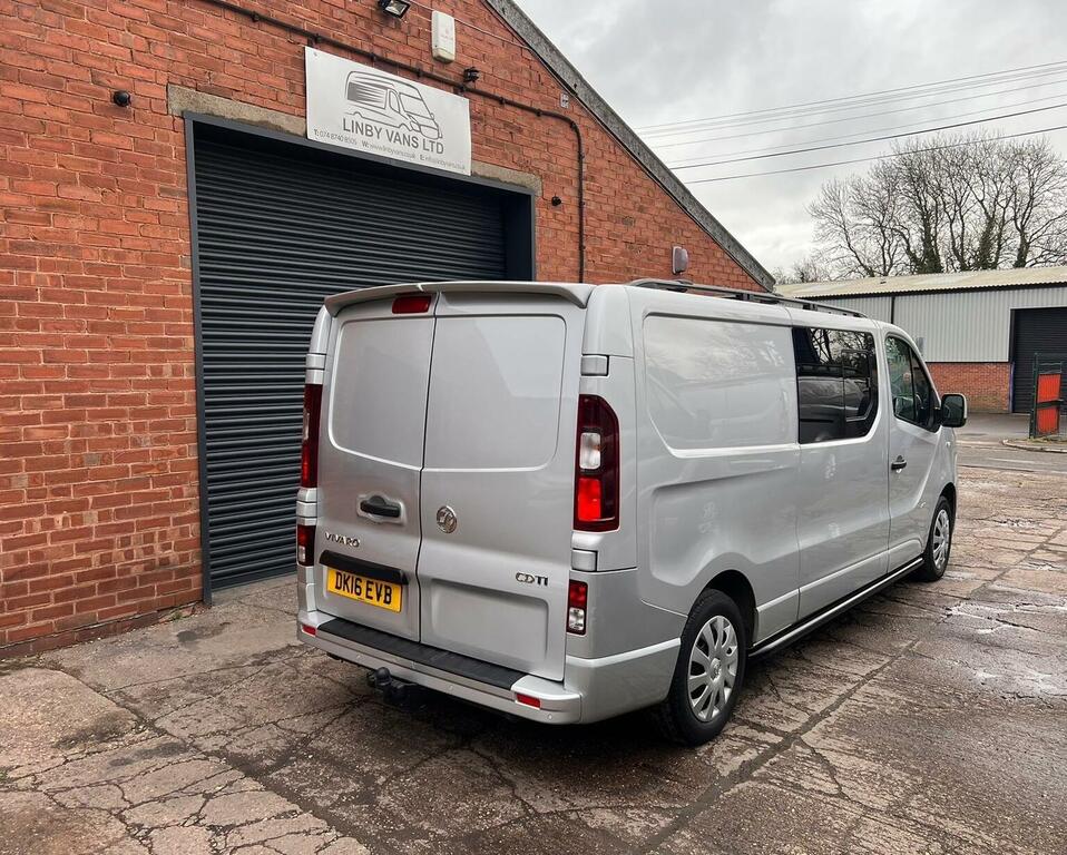 Vauxhall Vivaro 1.6 Cdti 2900 Sportive L2 H1 Euro 5 Silver #3