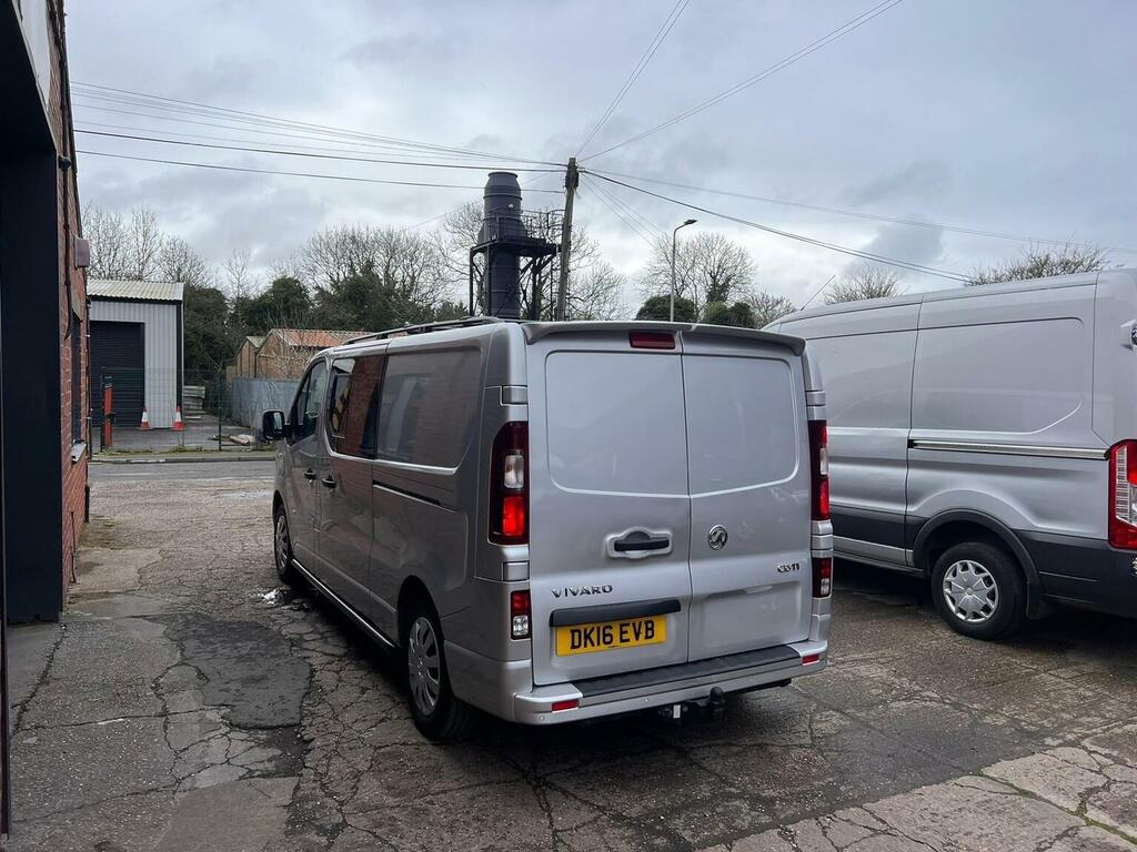 Vauxhall Vivaro 1.6 Cdti 2900 Sportive L2 H1 Euro 5 Silver #5