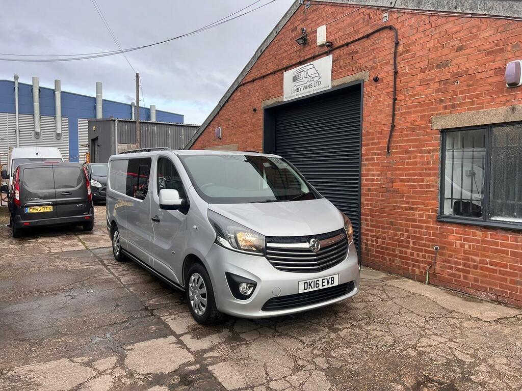 Vauxhall Vivaro 1.6 Cdti 2900 Sportive L2 H1 Euro 5 Silver