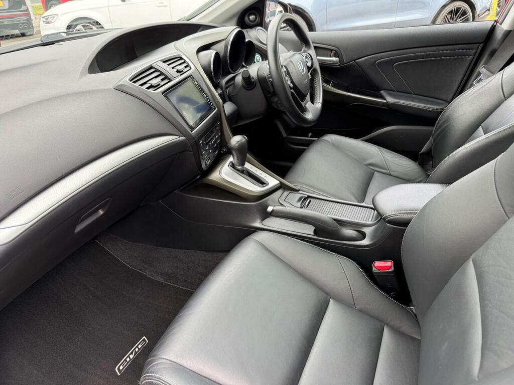 Honda Civic 1.8 I-vtec Sr Euro 6 Red #5