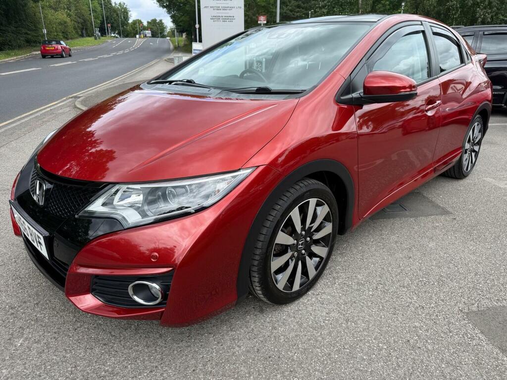 Honda Civic 1.8 I-vtec Sr Euro 6 Red