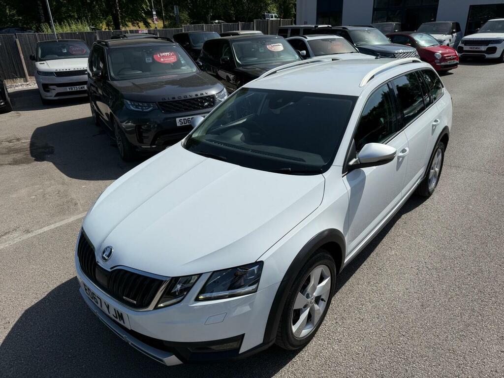 Skoda Octavia 2.0 Tdi Scout Dsg 4Wd Euro 6 Ss White #4