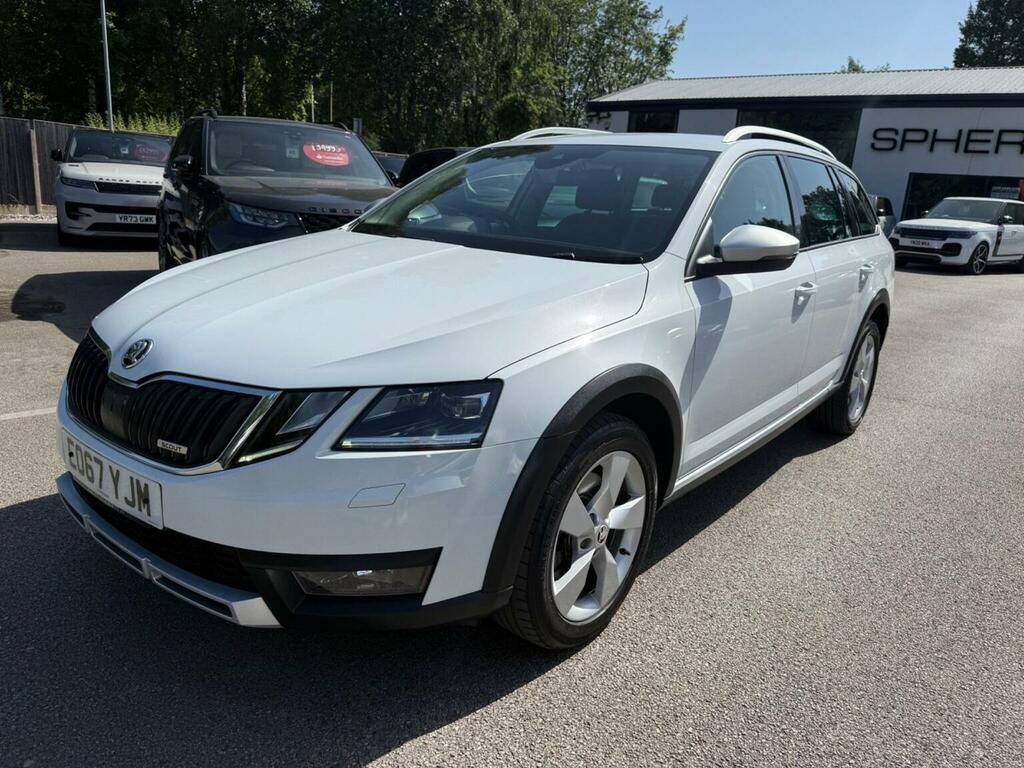Skoda Octavia 2.0 Tdi Scout Dsg 4Wd Euro 6 Ss White