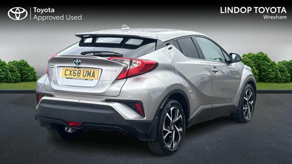 Toyota C-Hr 1.8 Vvt-h Design Cvt Euro 6 Ss CX68UMA Silver #2