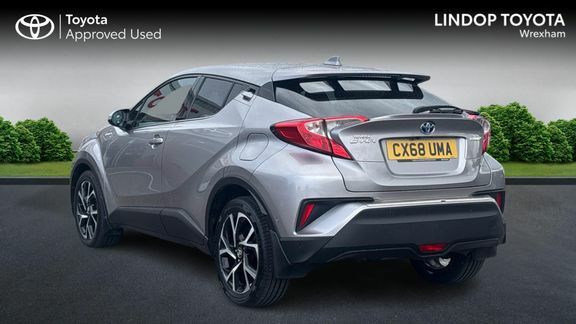 Toyota C-Hr 1.8 Vvt-h Design Cvt Euro 6 Ss CX68UMA Silver #4