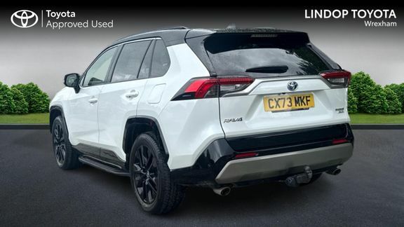 Toyota Rav 4 Dyn 2.5 Hybrid Awd-i Pr CX73MKF White #4