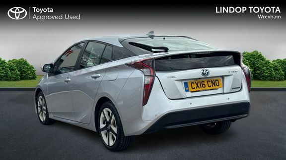 Toyota Prius 1.8 Vvt-h Excel Cvt Euro 6 Ss Silver #4