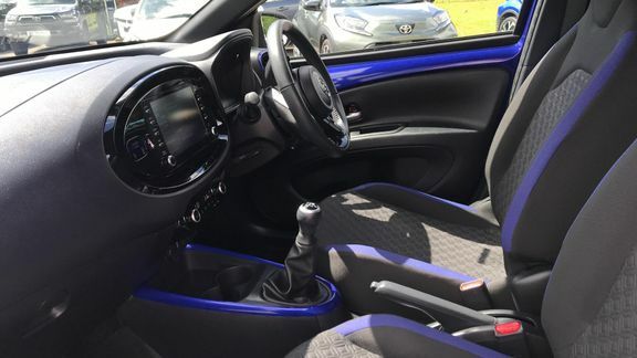 Toyota Aygo X Edge Manual Blue #5
