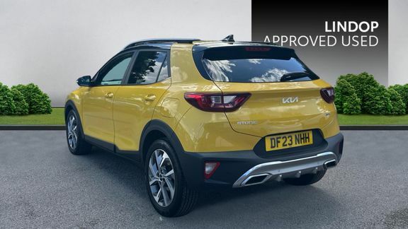Kia Stonic 1.0 T-gdi Mhev Gt-line S Dct Euro 6 Ss DF23NHH Yellow #4