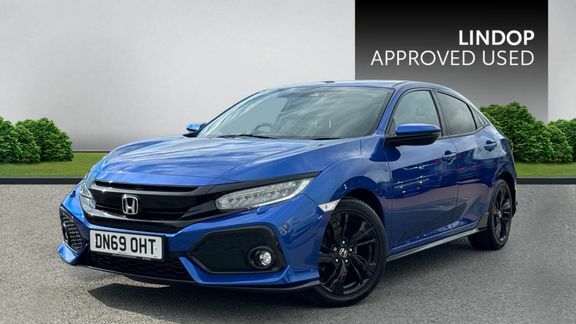 Honda Civic 1.5 Vtec Turbo Gpf Sport Euro 6 Ss DN69OHT Blue #3
