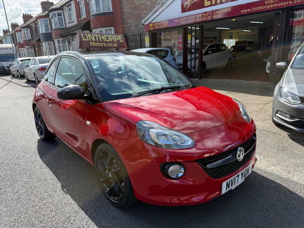 Vauxhall Adam 1.2I Ecoflex Energised Euro 6 S S Red