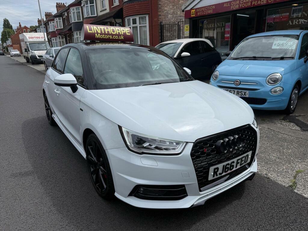 Audi A1 1.6 Tdi Black Edition Sportback S Tronic Euro 6 S White
