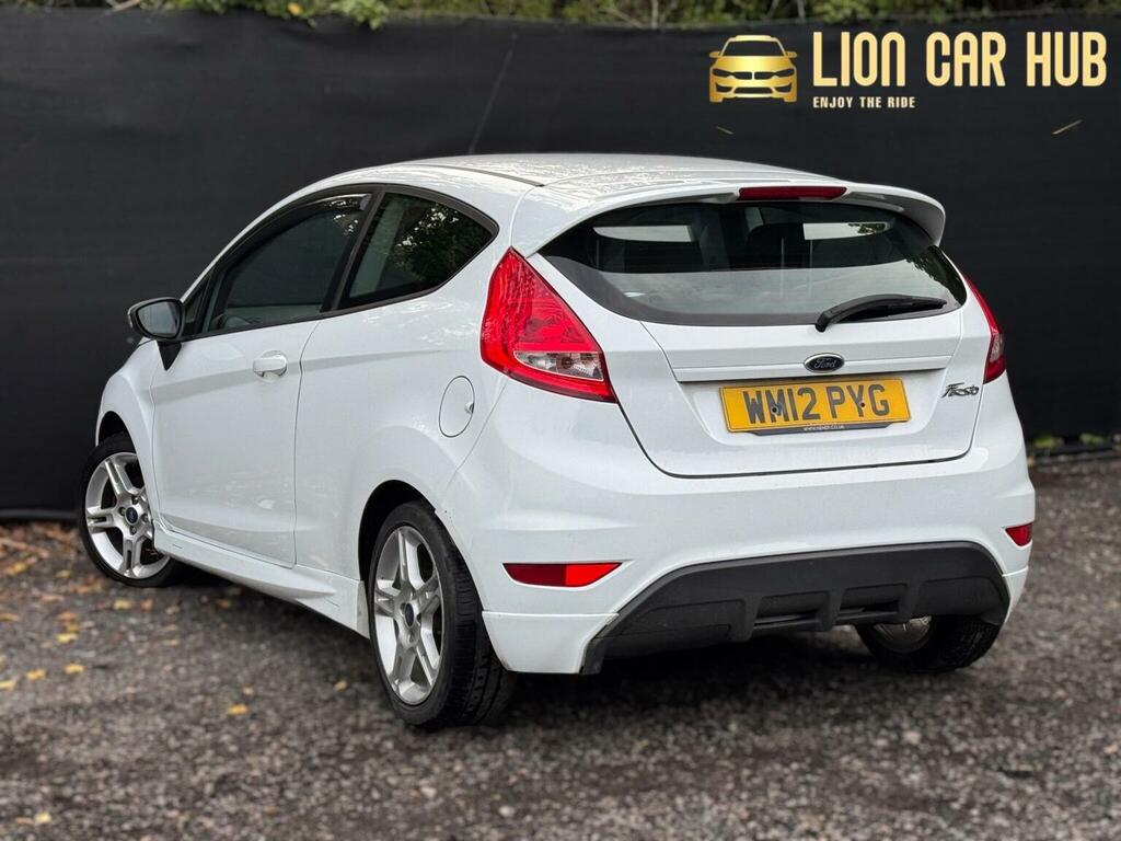 Ford Fiesta 1.6 Td Zetec S WM12PYG White #6